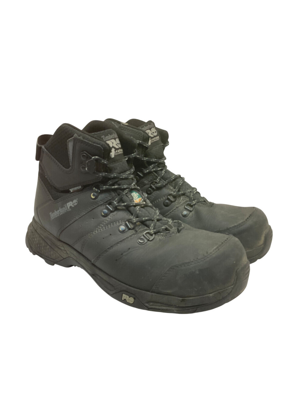 Timberland PRO Men's A2CB8 Switchback Waterproof Composite Toe Boots Black 9.5W